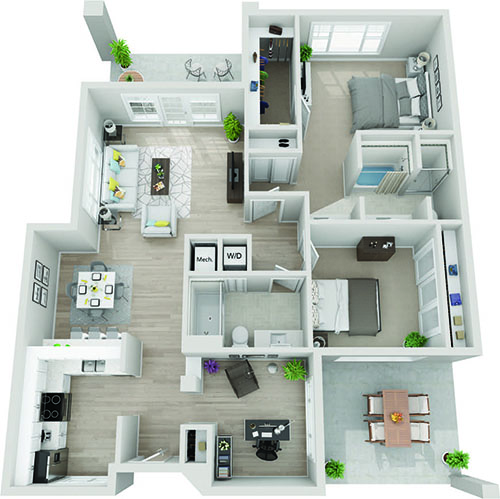 Floor Plan Calculator - Sandhill Cove Senior Living