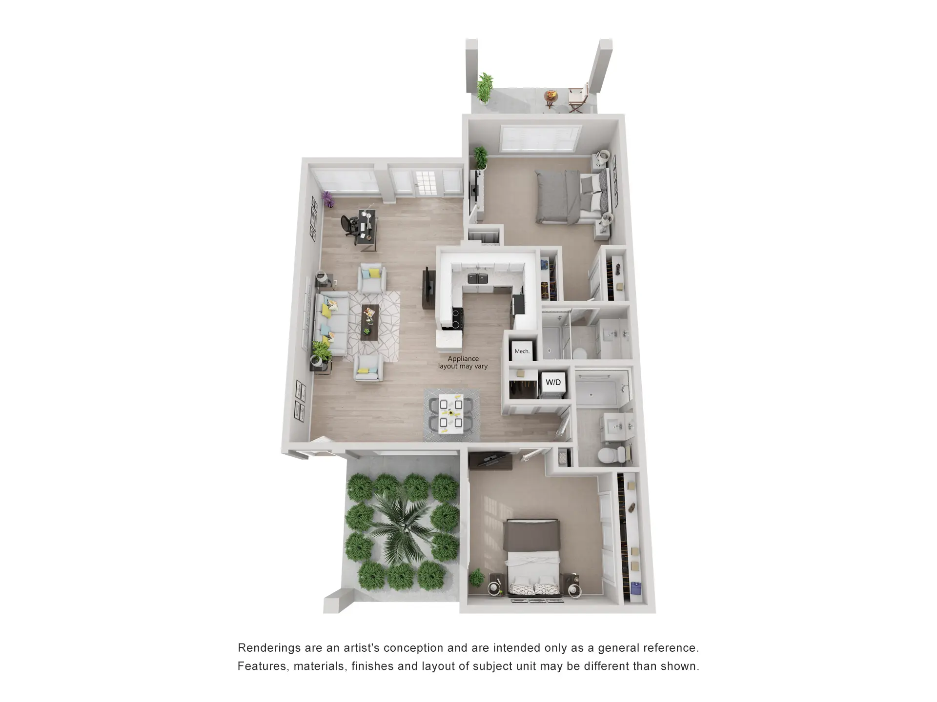 Oceania Gardens South floor plan